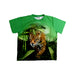 A Green Short Sleeve T Shirts from Molo in size 7Y for boy. (Front View)