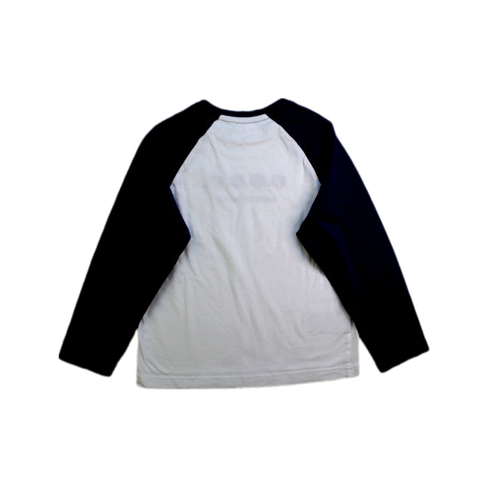 A White Long Sleeve T Shirts from Mayoral in size 6T for boy. (Back View)