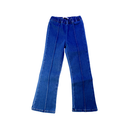 A Blue Jeans from Gingersnaps in size 6T for girl. (Front View)