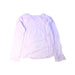 A White Long Sleeve Tops from Zadig & Voltaire in size 6T for girl. (Back View)