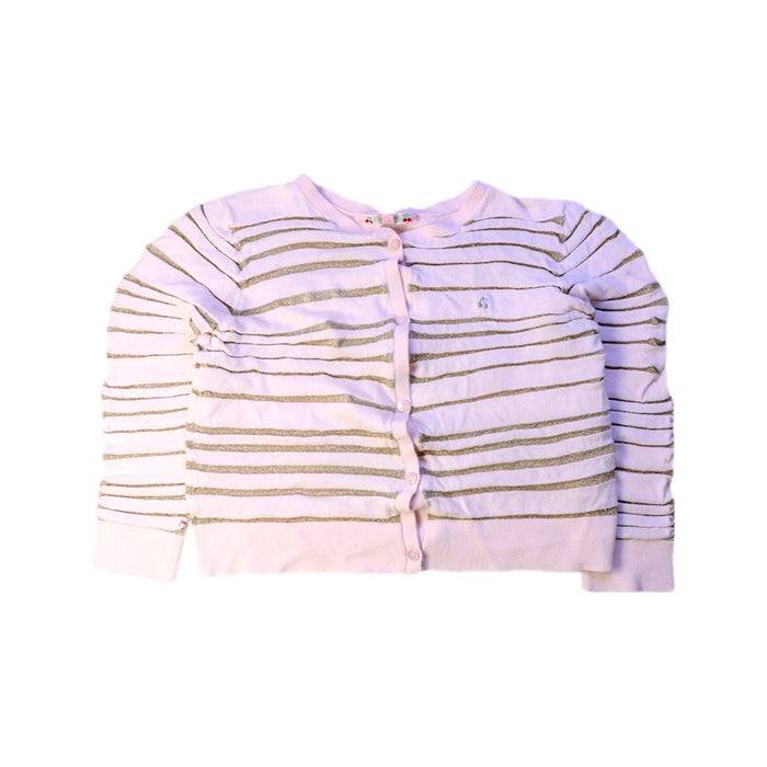 A Pink Cardigans from Bonpoint in size 10Y for girl. (Front View)