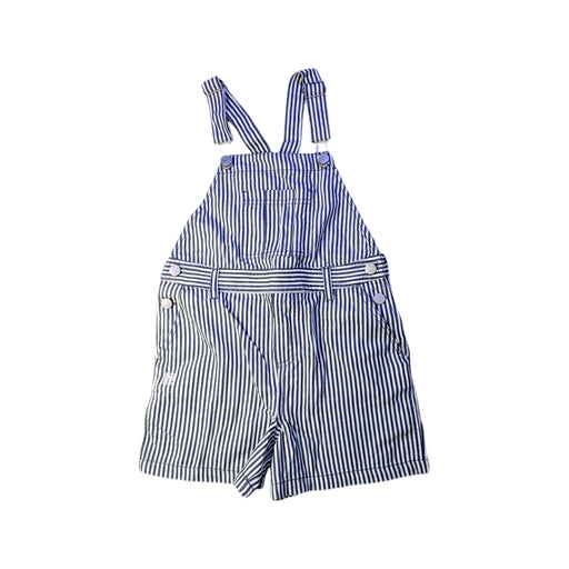 A Blue Overall Shorts from Liewood in size 6T for neutral. (Front View)