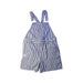 A Blue Overall Shorts from Liewood in size 6T for neutral. (Front View)
