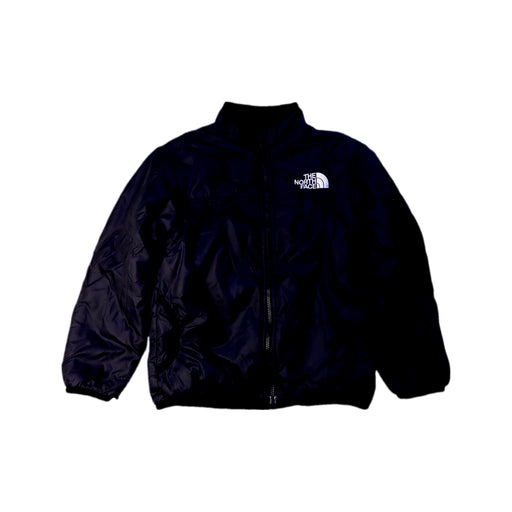 A Black Puffer/Quilted Jackets from The North Face in size 5T for boy. (Front View)
