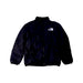 A Black Puffer/Quilted Jackets from The North Face in size 5T for boy. (Front View)