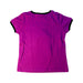 A Purple Short Sleeve T Shirts from Sonia Rykiel in size 6T for girl. (Back View)