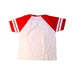 A Red Short Sleeve T Shirts from Petit Bateau in size 6T for boy. (Back View)