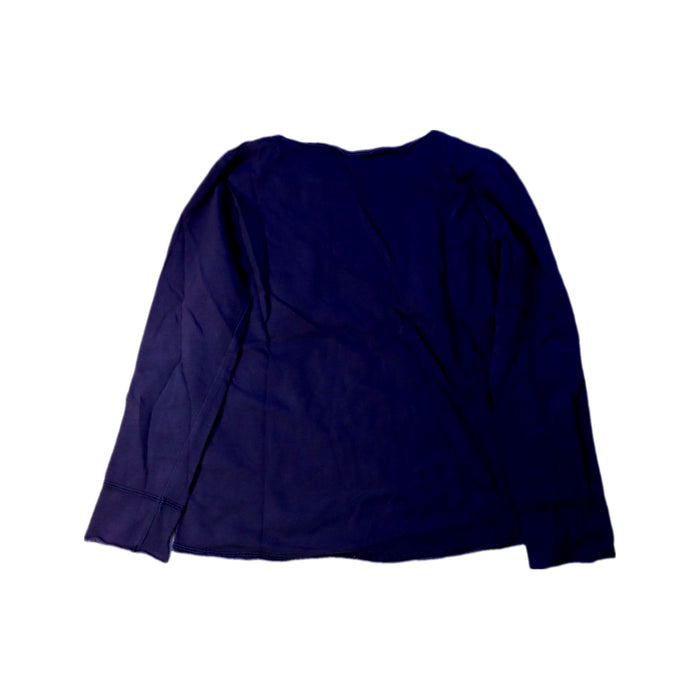 A Navy Long Sleeve T Shirts from Zadig & Voltaire in size 6T for girl. (Back View)
