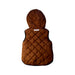 A Brown Outerwear Vests from Liewood in size 4T for boy. (Back View)
