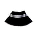 A Black Skorts from Adidas in size 14Y for girl. (Front View)