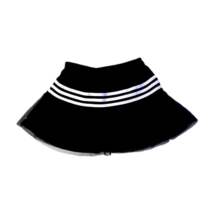 A Black Skorts from Adidas in size 14Y for girl. (Back View)