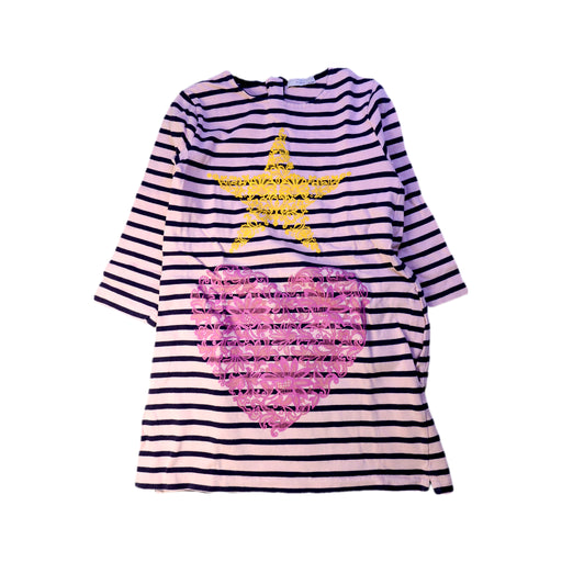 A Pink Short Sleeve Dresses from Stella McCartney in size 10Y for girl. (Front View)