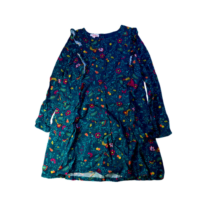 A Teal Long Sleeve Dresses from DPAM in size 10Y for girl. (Front View)