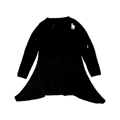 A Black Sweater Dresses from Sisley in size 12Y for girl. (Front View)