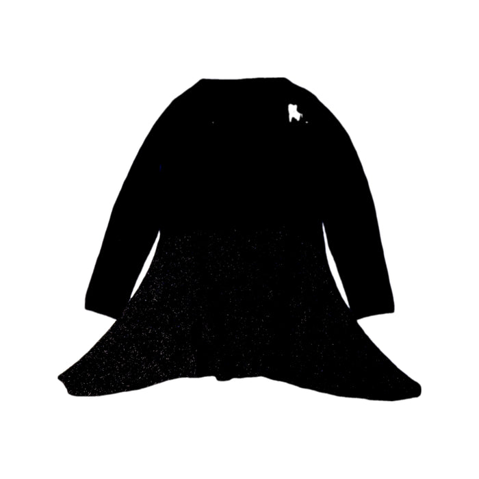 A Black Sweater Dresses from Sisley in size 12Y for girl. (Back View)