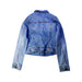 A Blue Lightweight Jackets from Hudson in size 10Y for girl. (Back View)