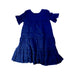 A Blue Short Sleeve Dresses from Polo Ralph Lauren in size 8Y for girl. (Back View)