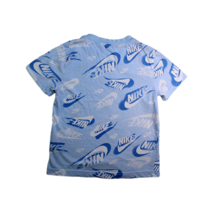 A Blue Short Sleeve T Shirts from Nike in size 6T for boy. (Back View)