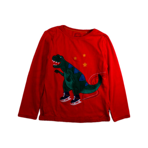 A Red Pyjama Sets from Frugi in size 6T for boy. (Front View)