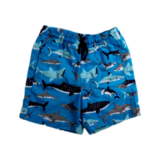 A Blue Swim Shorts from Hatley in size 3T for boy. (Front View)