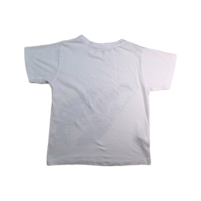 A White Short Sleeve T Shirts from Mayoral in size 7Y for boy. (Back View)