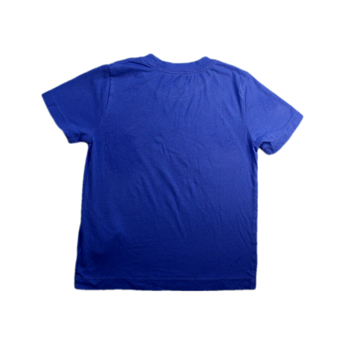 A Blue Short Sleeve T Shirts from Nike in size 4T for boy. (Back View)