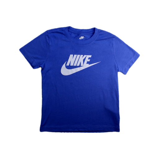 A Blue Short Sleeve T Shirts from Nike in size 6T for boy. (Front View)