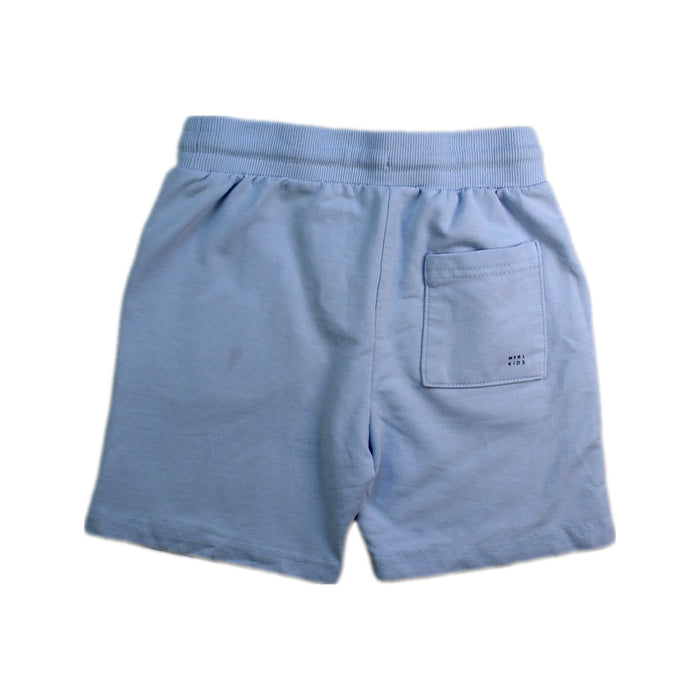 A Blue Shorts from Mayoral in size 4T for boy. (Back View)