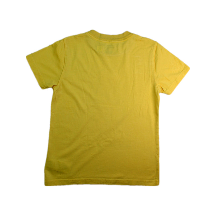 A Yellow Short Sleeve T Shirts from Polo Ralph Lauren in size 4T for boy. (Back View)