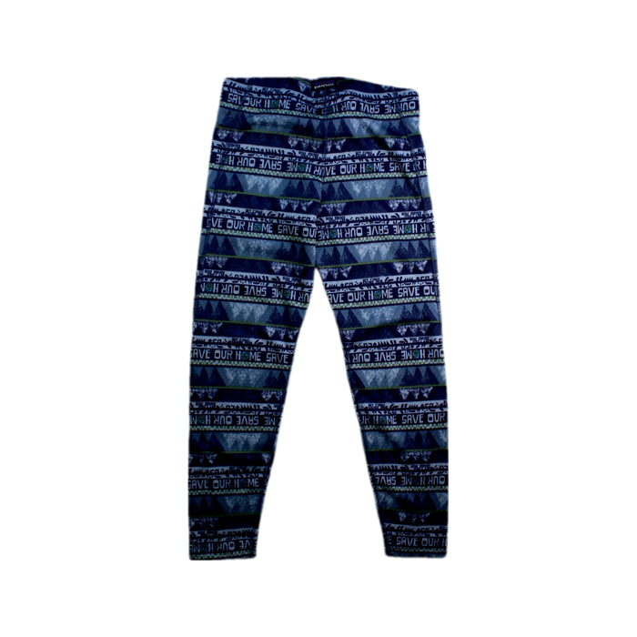 A Blue Base Layers from Patagonia in size 5T for neutral. (Back View)