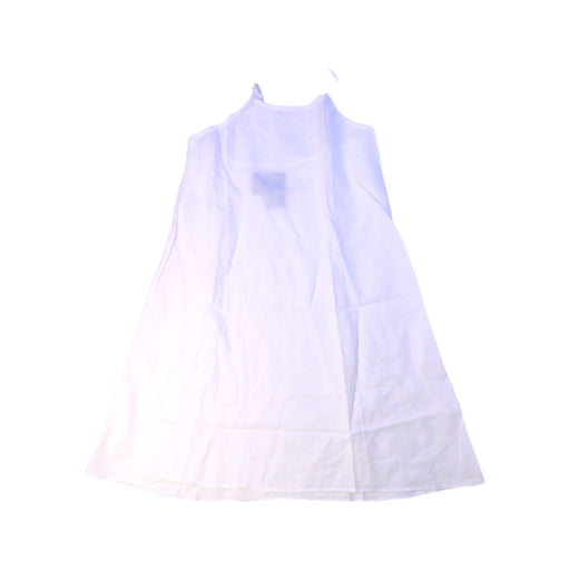 A White Sleeveless Dresses from Ralph Lauren in size 4T for girl. (Front View)