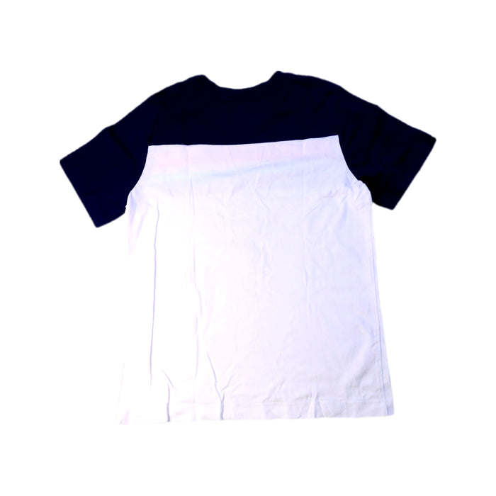 A Blue Short Sleeve T Shirts from Hanna Andersson in size 8Y for girl. (Back View)