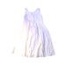 A White Sleeveless Dresses from Jacadi in size 4T for girl. (Back View)