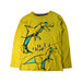 A Yellow Short Sleeve T Shirts from Tea in size 8Y for boy. (Front View)
