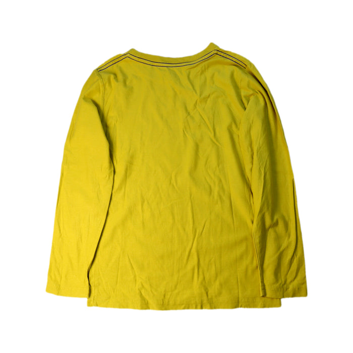 A Yellow Short Sleeve T Shirts from Tea in size 8Y for boy. (Back View)