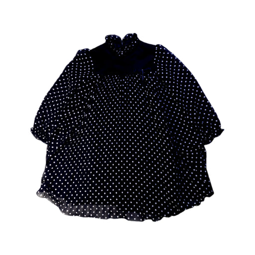 A Navy Long Sleeve Dresses from Familiar in size 4T for girl. (Front View)