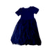 A Navy Short Sleeve Dresses from Boden in size 9Y for girl. (Back View)
