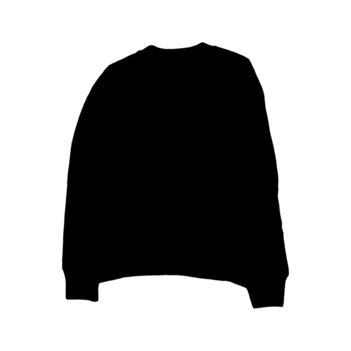 A Black Crewneck Sweatshirts from Calvin Klein in size 14Y for neutral. (Back View)