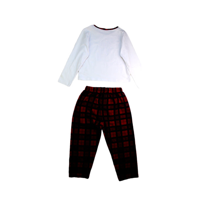A Red Pants Sets from Patachou in size 5T for boy. (Back View)