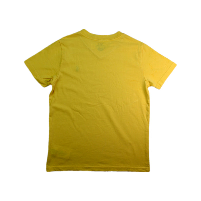 A Yellow Short Sleeve T Shirts from Polo Ralph Lauren in size 6T for boy. (Back View)