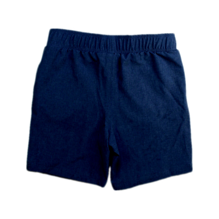 A Navy Shorts from Hurley in size 4T for boy. (Back View)