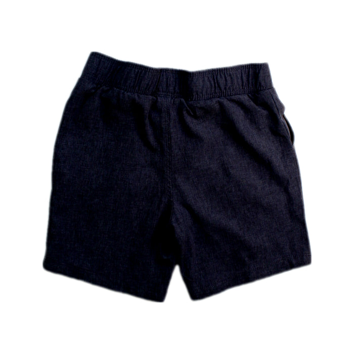 A Navy Shorts from Hurley in size 4T for boy. (Back View)