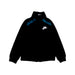 A Black Lightweight Jackets from Nike in size 5T for boy. (Front View)
