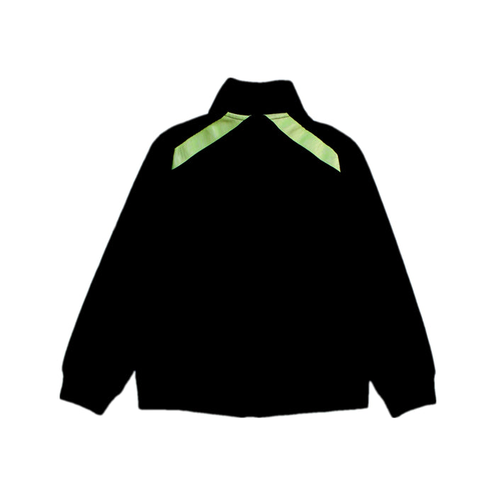 A Black Lightweight Jackets from Nike in size 5T for boy. (Back View)
