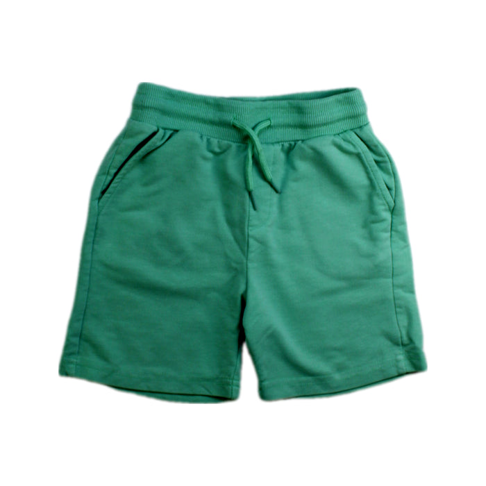 A Green Shorts from Mayoral in size 5T for boy. (Front View)