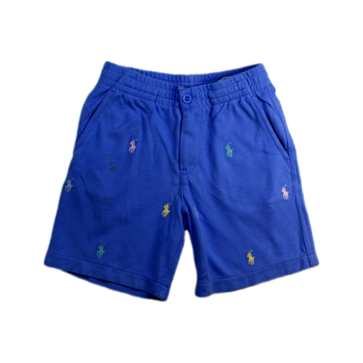 A Blue Shorts from Polo Ralph Lauren in size 5T for boy. (Front View)