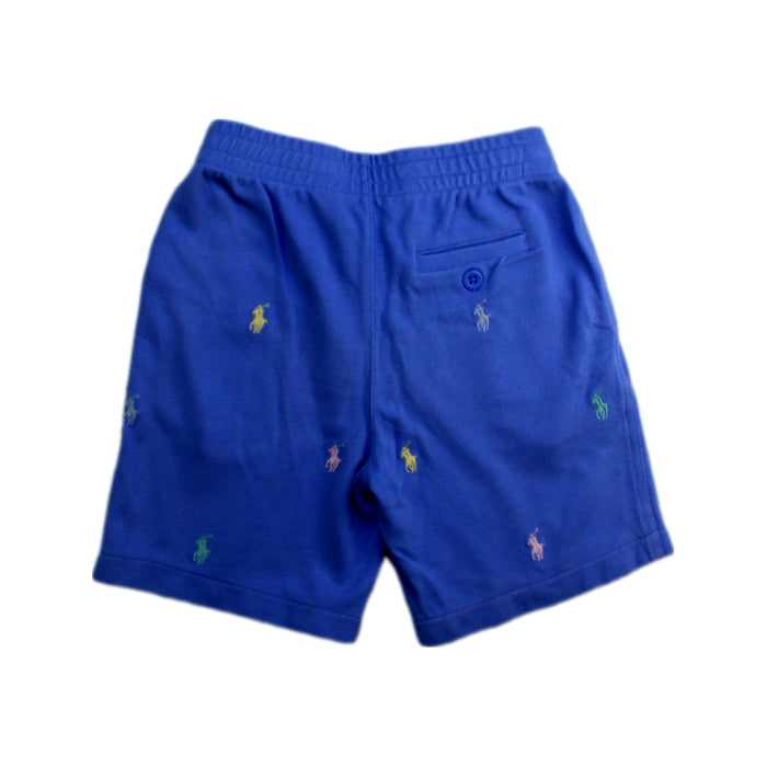 A Blue Shorts from Polo Ralph Lauren in size 5T for boy. (Back View)