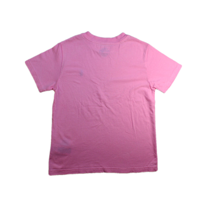 A Pink Short Sleeve T Shirts from Polo Ralph Lauren in size 5T for neutral. (Back View)