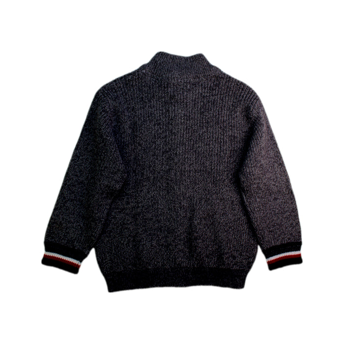 A Navy Lightweight Jackets from Mayoral in size 6T for boy. (Back View)