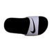 A Black Slippers from Nike in size 3T for boy. (Front View)